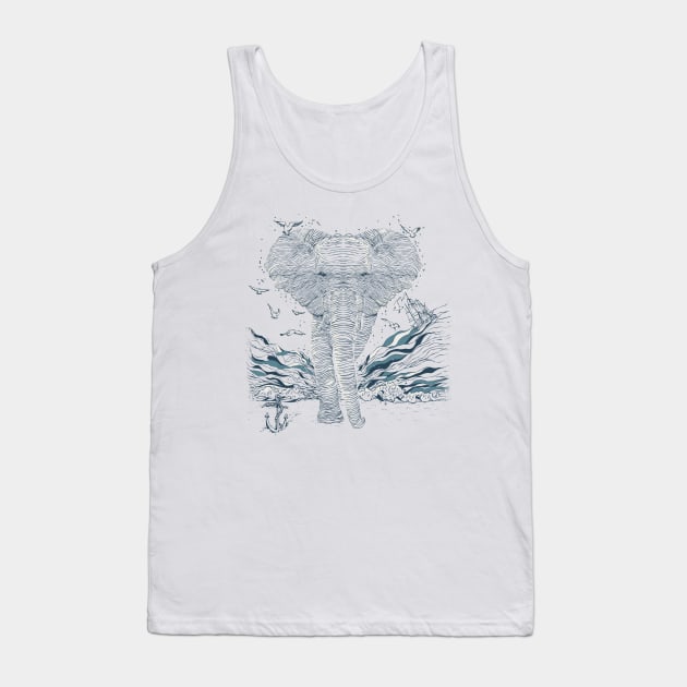 The Ocean Spirit Tank Top by huebucket